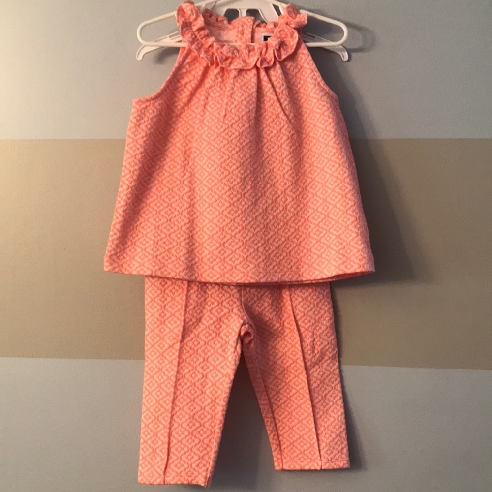 Vintage looking 3T Janie and Jack pants and top